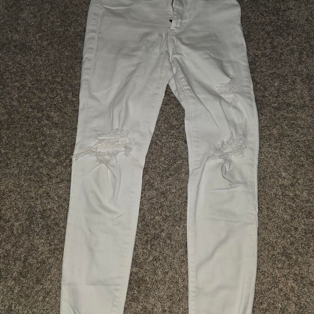 American-eagle-outfitters Women's White Jeans size 10